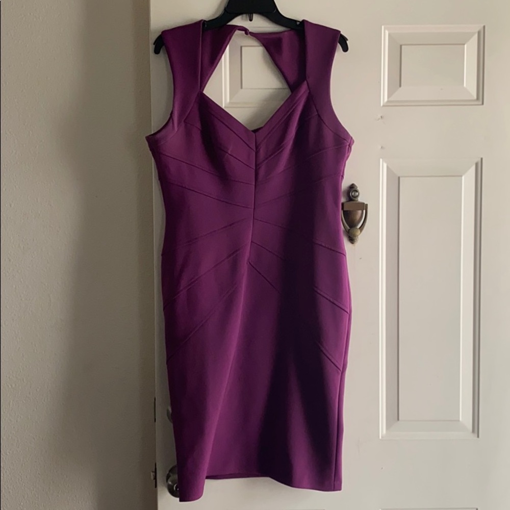 Jessica Simpson Purple Dress